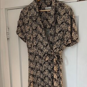 Maxi Wrap Dress 100% Rayon